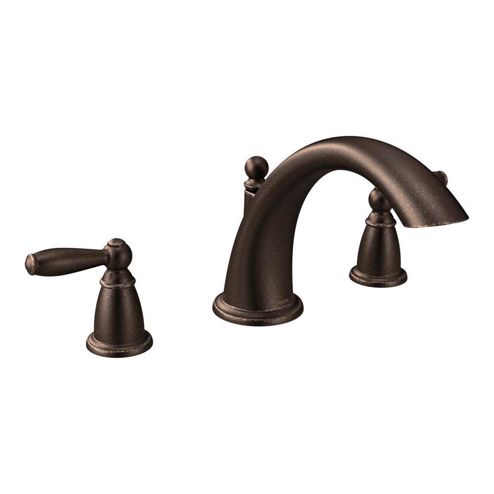 SPS Companies, Inc.MoenBrantford 2-Handle Deck-Mount Roman Tub Faucet Trim Kit in Oil Rubbed Bronze (Valve Sold Separately)
