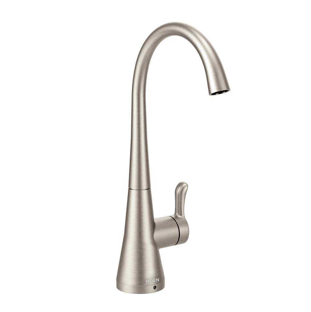 SPS Companies, Inc.MoenSip Transitional Cold Water Kitchen Beverage Faucet with Optional Filtration System, Spot Resist Stainless