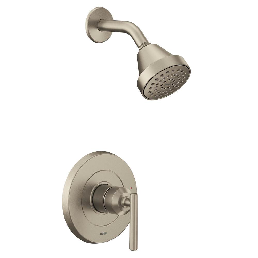 SPS Companies, Inc.MoenGibson M-CORE 2-Series Eco Performance 1-Handle Shower Trim Kit in Brushed Nickel (Valve Sold Separately)