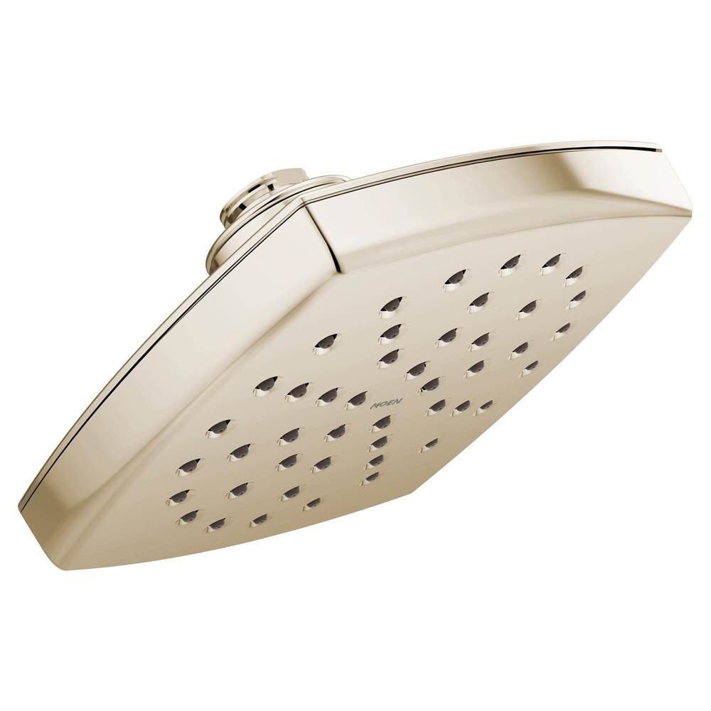 SPS Companies, Inc.MoenVoss 6'' Single-Function Rainshower Showerhead with Immersion Technology, Polished Nickel
