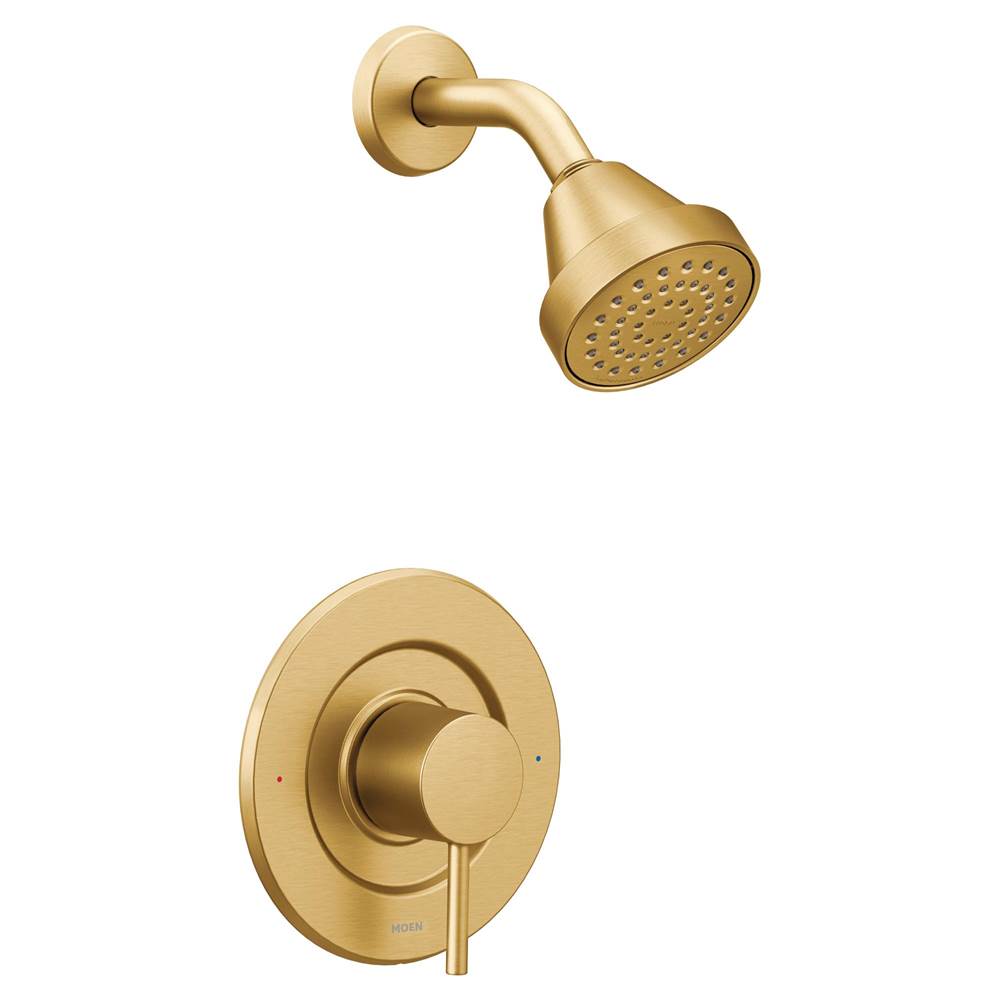 SPS Companies, Inc.MoenAlign 1-Handle Posi-Temp Shower Faucet Trim Kit in Brushed Gold (Valve Sold Separately)