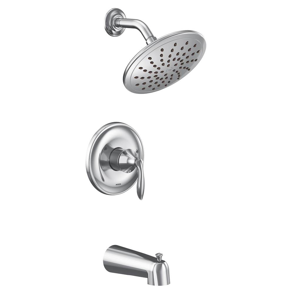 SPS Companies, Inc.MoenEva M-CORE 2-Series Eco Performance 1-Handle Tub and Shower Trim Kit in Chrome (Valve Sold Separately)