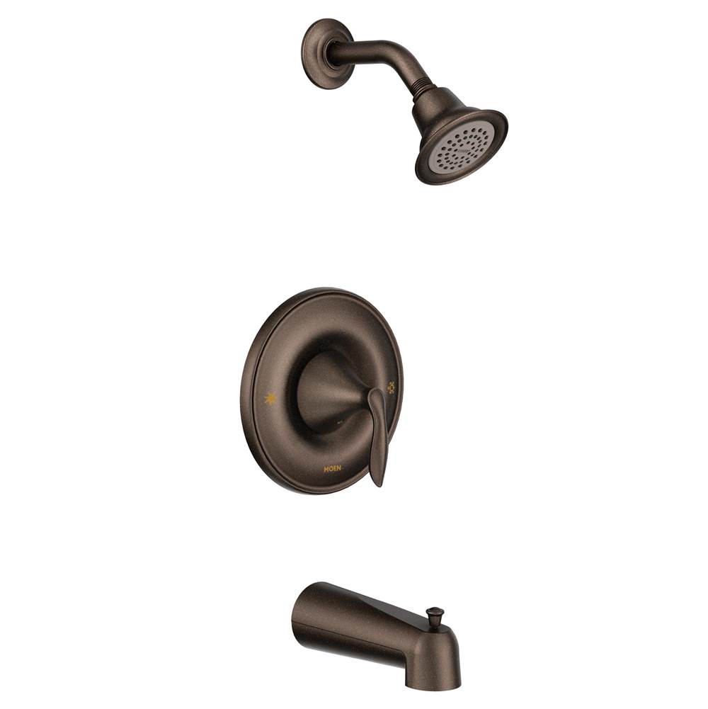SPS Companies, Inc.MoenEva 1-Handle Posi-Temp Tub and Shower Trim Kit with Eco-Performance Showerhead in Oil Rubbed Bronze (Valve Sold Separately)