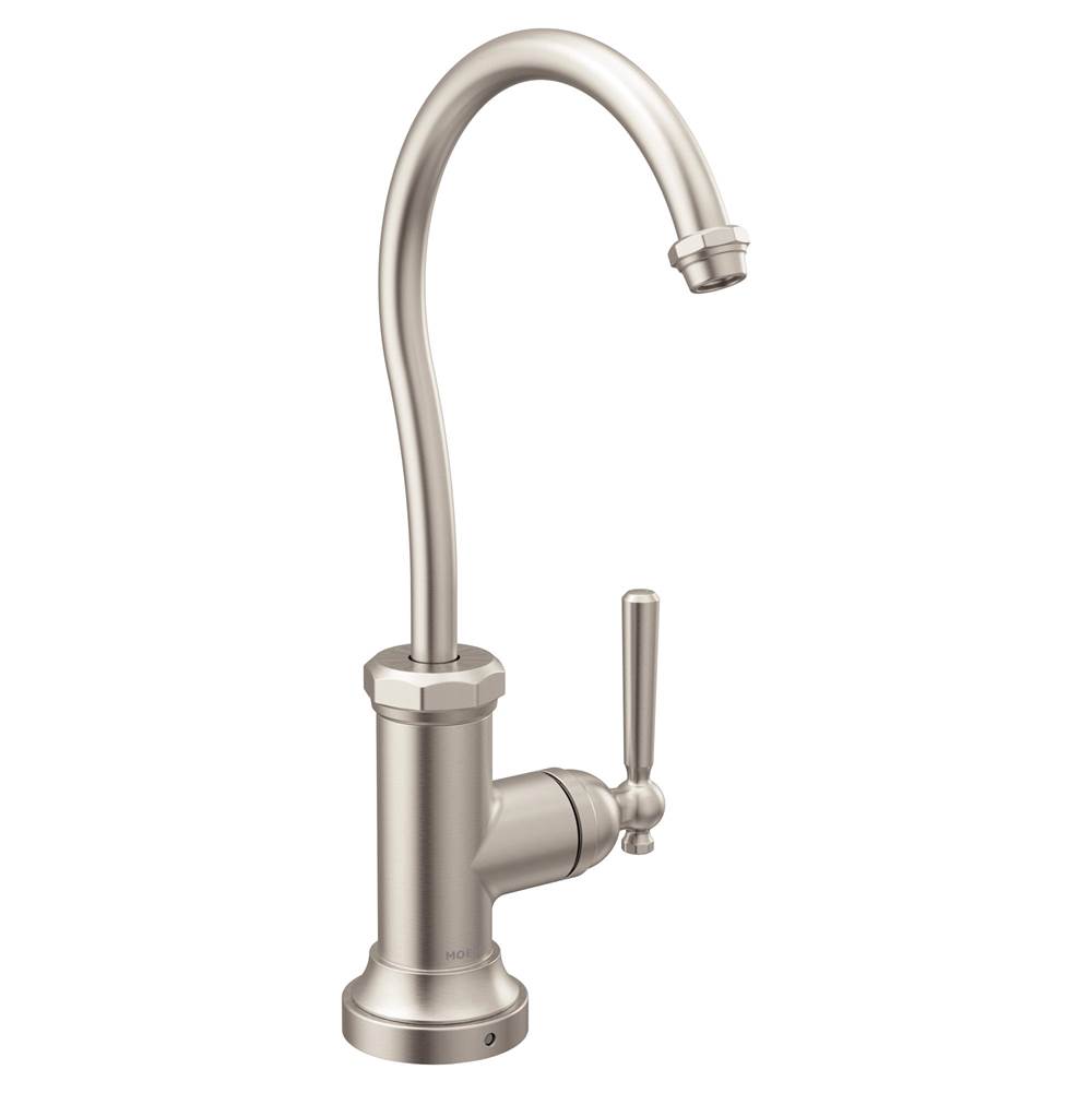 SPS Companies, Inc.MoenPaterson Sip Industrial Cold Water Kitchen Beverage Faucet with Optional Filtration System, Spot Resist Stainless