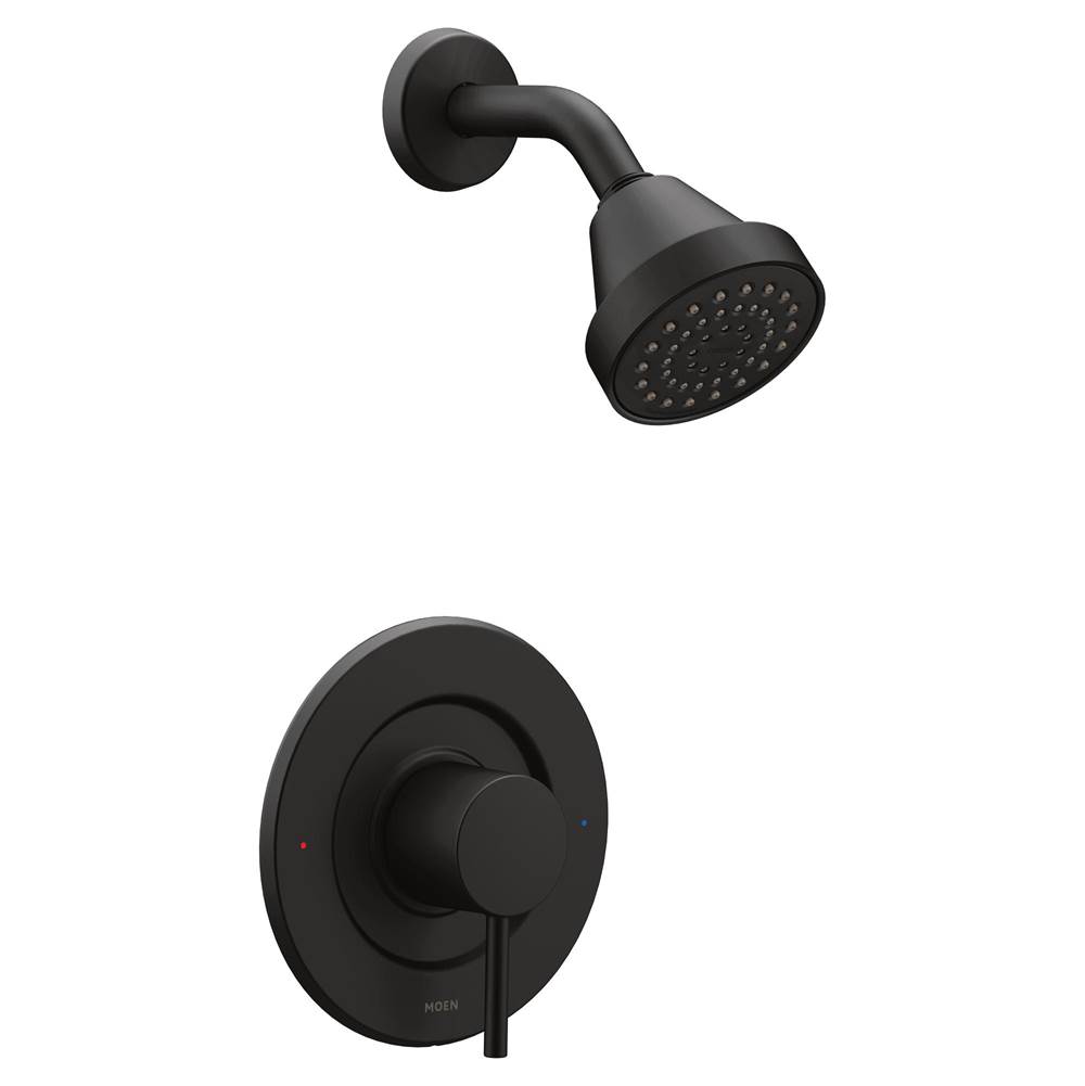 SPS Companies, Inc.MoenAlign Single-Handle Posi-Temp Shower Faucet Trim Kit in Matte Black (Valve Sold Separately)