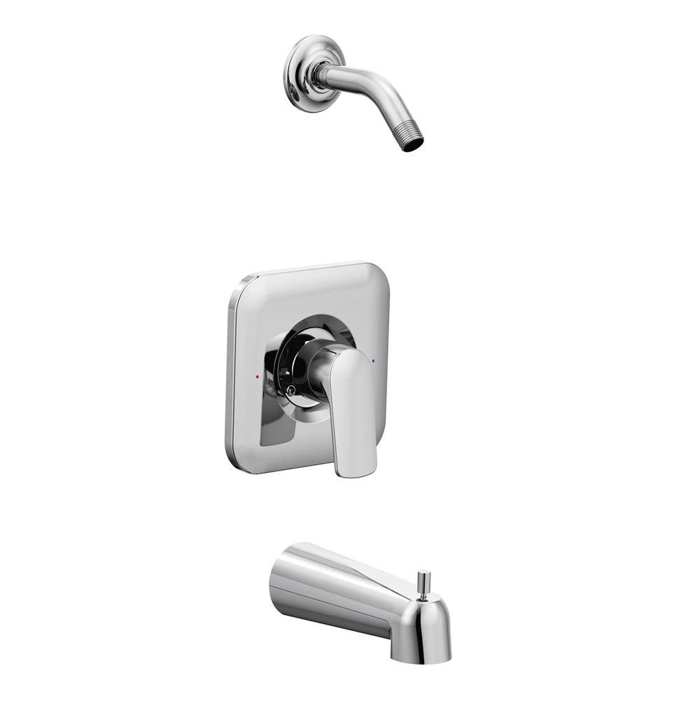 SPS Companies, Inc.MoenRizon 1-Handle Posi-Temp Tub and Shower Faucet Trim Kit in Chrome (Shower Head and Valve Not Included)