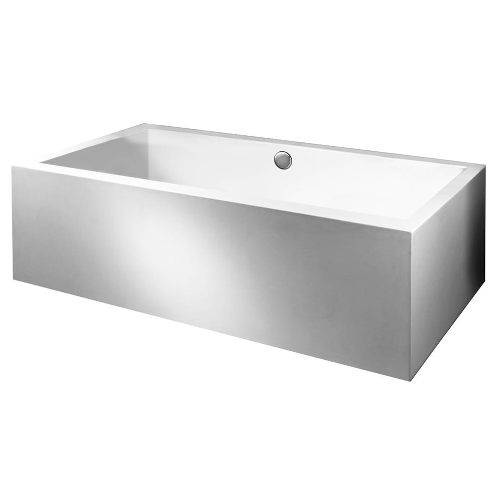 SPS Companies, Inc.MTI BathsAndrea 28A Acrylic Cxl Sculpted 1 Side Air Bath - White (66X30)