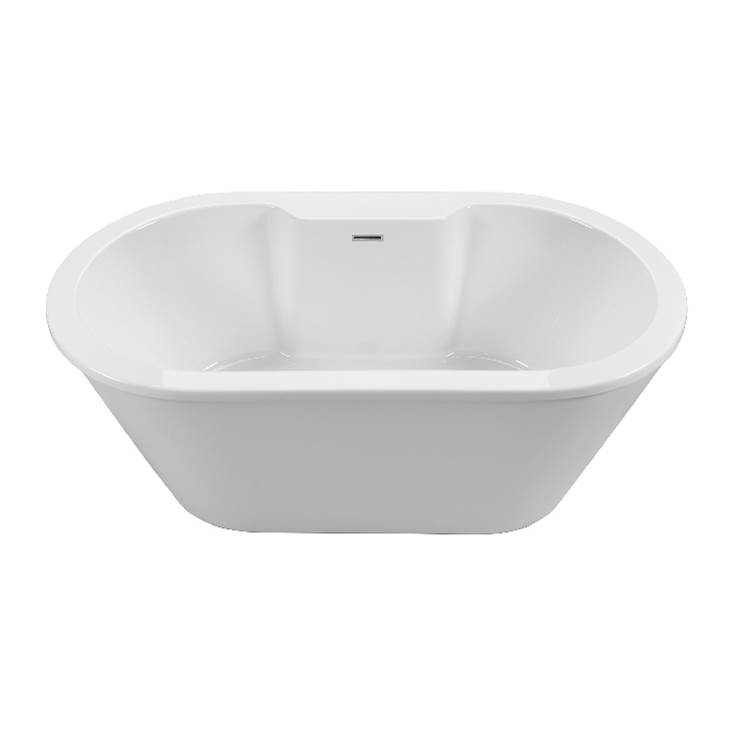SPS Companies, Inc.MTI BathsNew Yorker 12 Acrylic Cxl Freestanding Faucet Deck Air Bath Elite - White (66X36)