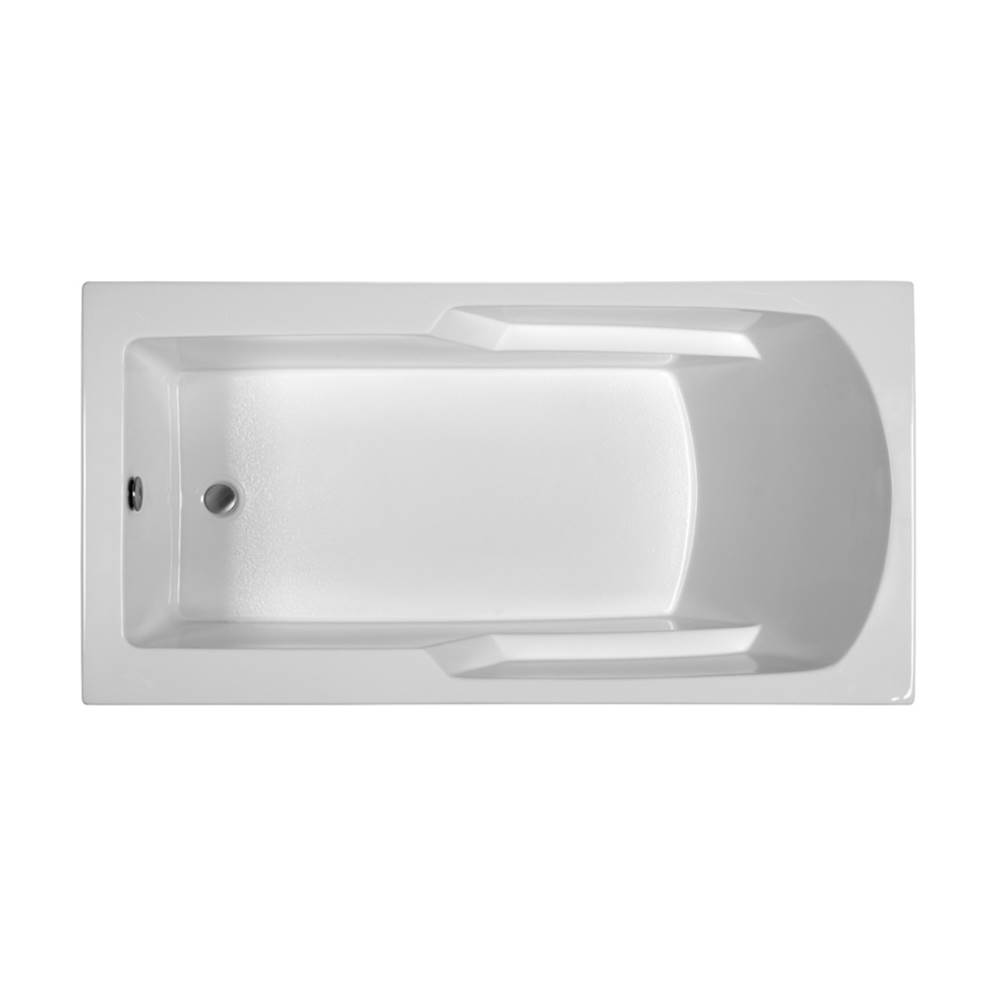 MTI Baths Drop In Whirlpool Bathtubs item MBWRR6634E-WH