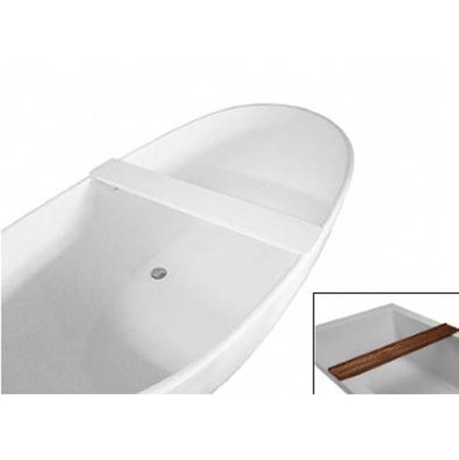 MTI Baths  Bathroom Accessories item SSTRAY2-MT-WH