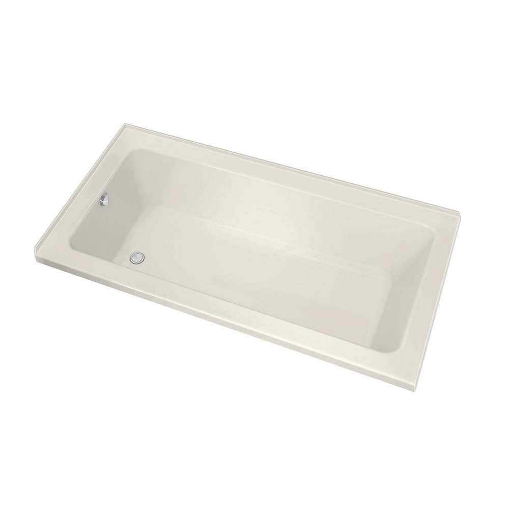 SPS Companies, Inc.MaaxPose 6632 IF Acrylic Corner Left Left-Hand Drain Aeroeffect Bathtub in Biscuit