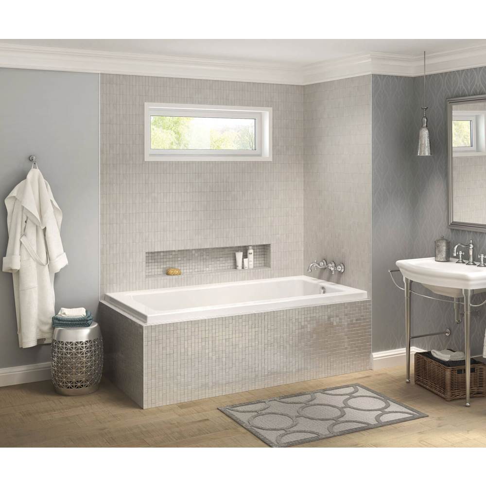 SPS Companies, Inc.MaaxPose 7236 IF Acrylic Corner Right Right-Hand Drain Aeroeffect Bathtub in White