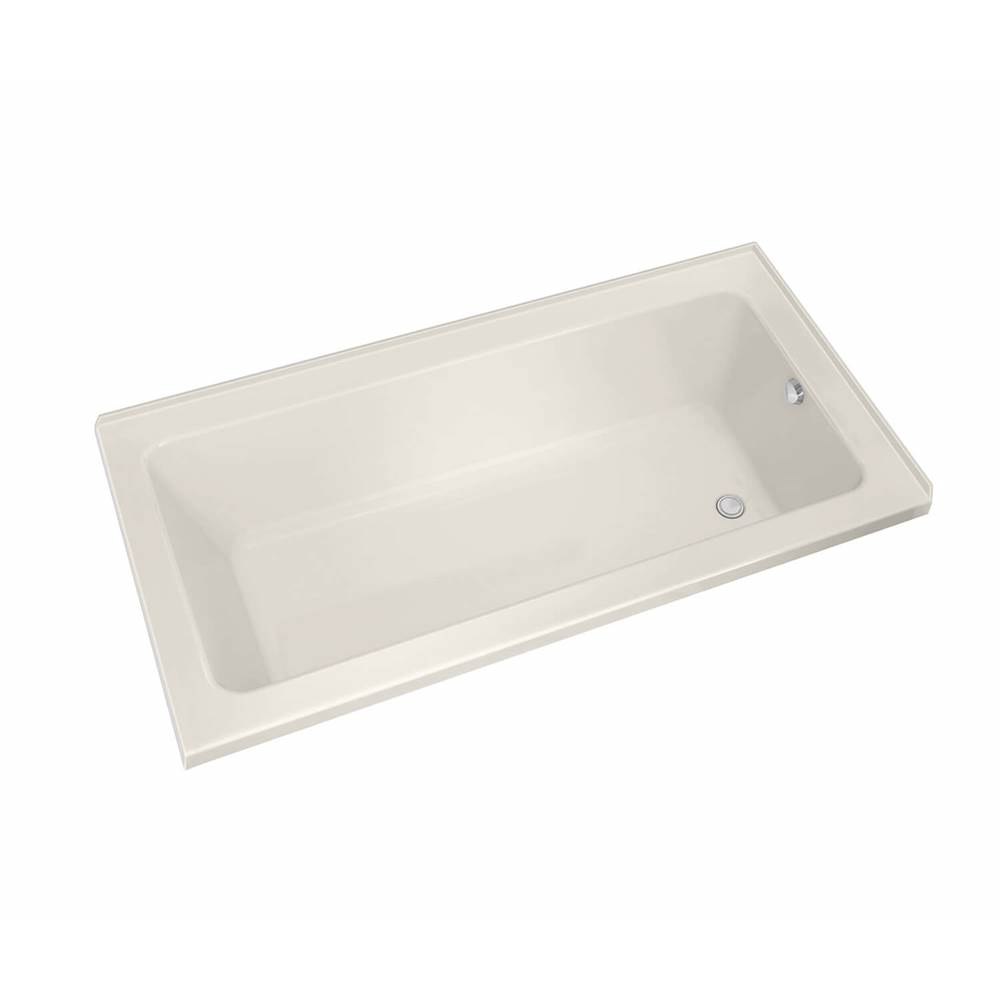 SPS Companies, Inc.MaaxPose 7242 IF Acrylic Corner Right Left-Hand Drain Aeroeffect Bathtub in Biscuit