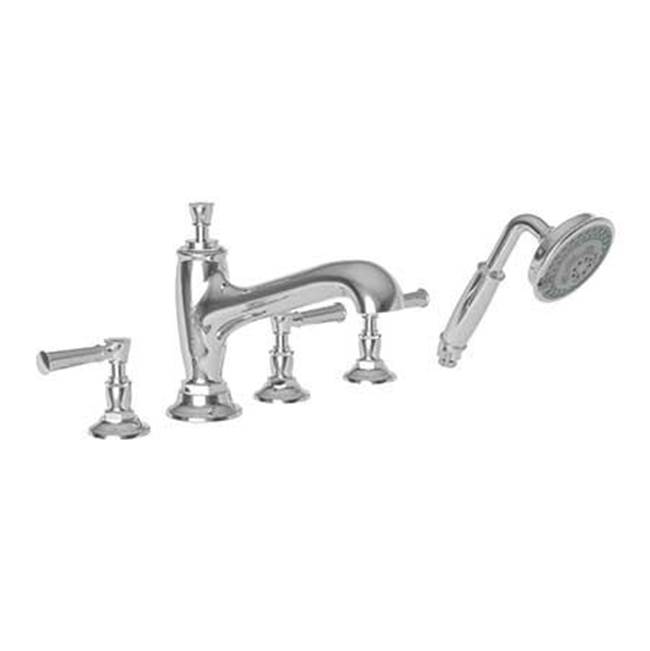Newport Brass Deck Mount Roman Tub Faucets With Hand Showers item 3-2917/07
