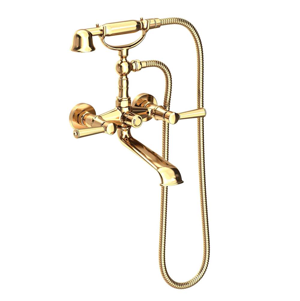 Newport Brass Deck Mount Roman Tub Faucets With Hand Showers item 1200-4283/03N