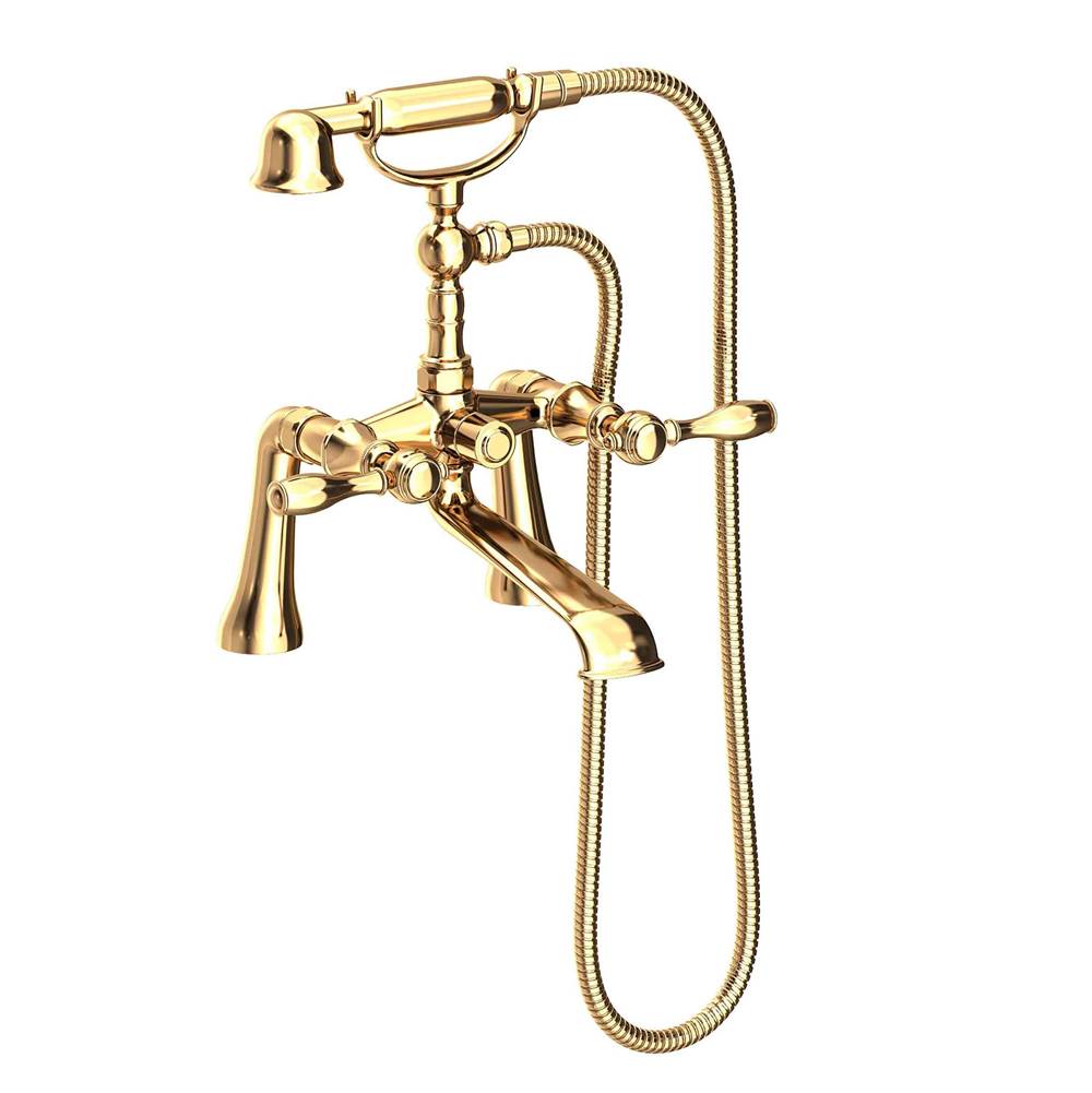 Newport Brass Deck Mount Roman Tub Faucets With Hand Showers item 1770-4273/03N