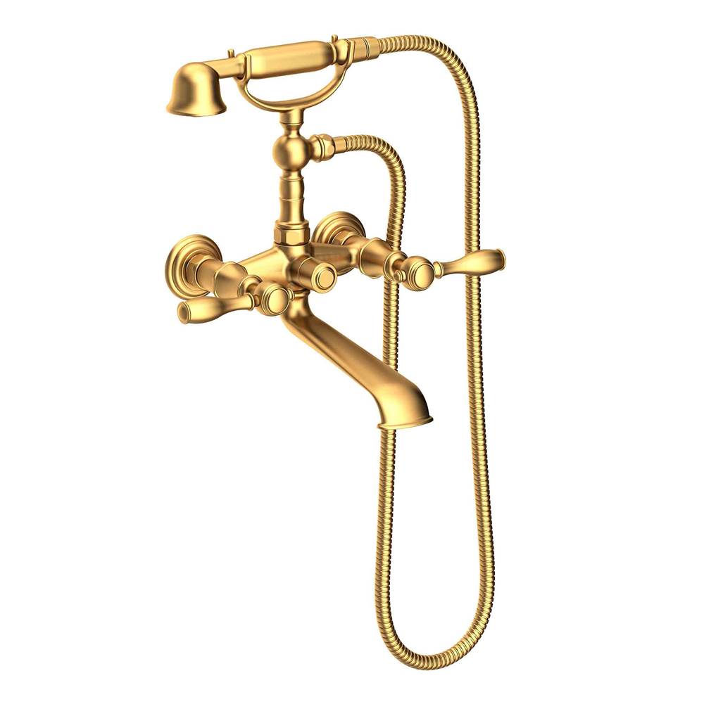Newport Brass Deck Mount Roman Tub Faucets With Hand Showers item 1770-4283/10
