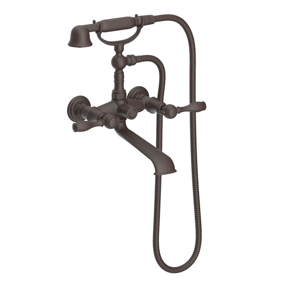 Newport Brass Deck Mount Roman Tub Faucets With Hand Showers item 1770-4283/10B