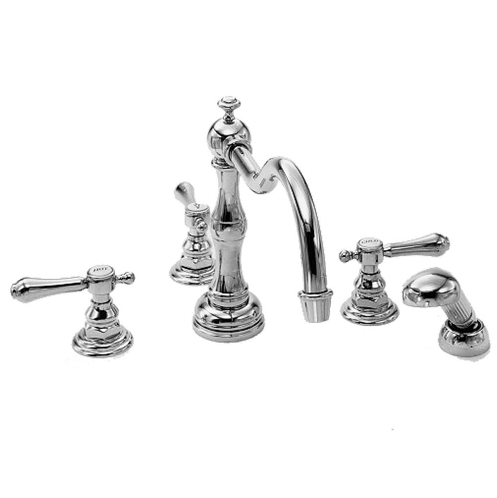 SPS Companies, Inc.Newport BrassChesterfield  Roman Tub Faucet with Hand Shower