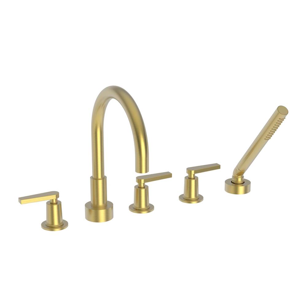 Newport Brass Deck Mount Roman Tub Faucets With Hand Showers item 3-2977/10
