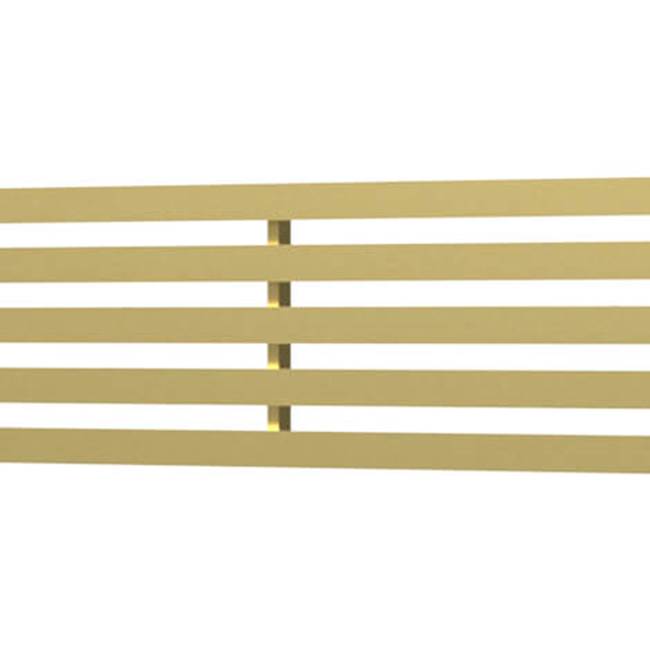 SPS Companies, Inc.Quick DrainDrain Cover Lines 48In Brushed Gold