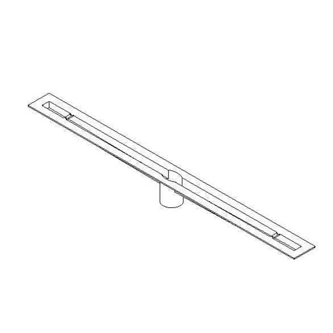 SPS Companies, Inc.Quick DrainProline Body 36In Trough 38In L Length Offset Outlet Abs