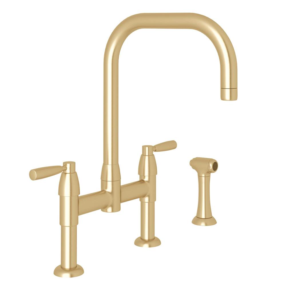 SPS Companies, Inc.RohlHolborn™ Bridge Kitchen Faucet With U-Spout and Side Spray