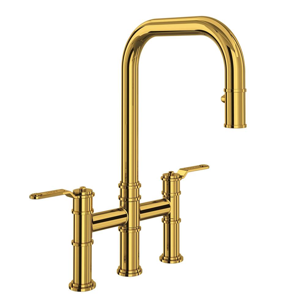 SPS Companies, Inc.RohlArmstrong™ Pull-Down Bridge Kitchen Faucet With U-Spout