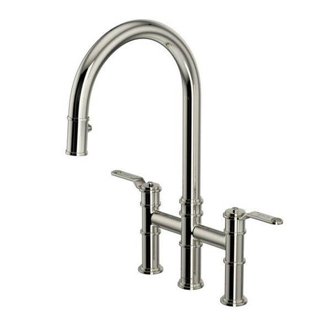 SPS Companies, Inc.RohlArmstrong™ Pull-Down Bridge Kitchen Faucet With C-Spout