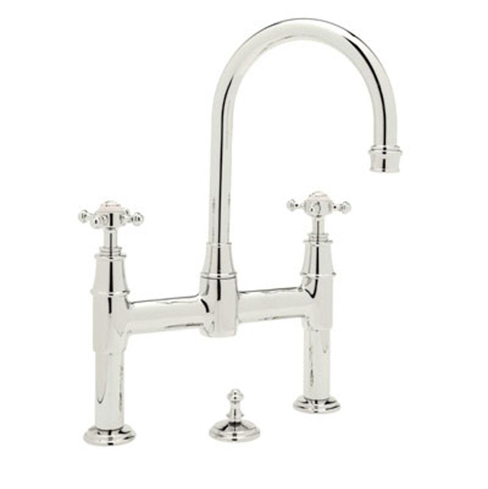 Rohl Bridge Bathroom Sink Faucets item U.3709X-PN-2