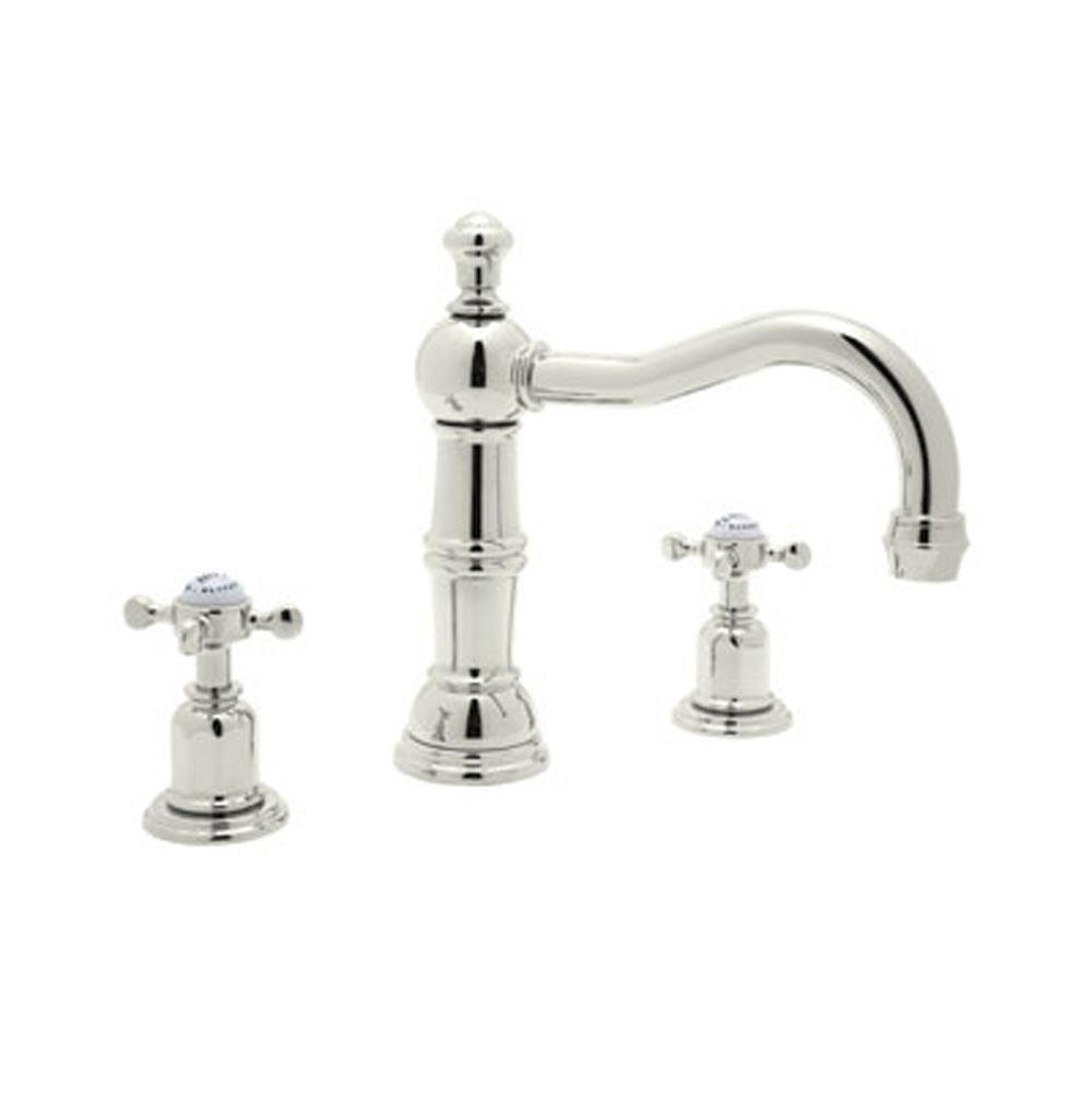 Rohl Widespread Bathroom Sink Faucets item U.3721X-PN-2