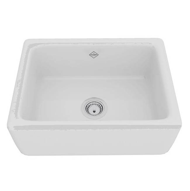 SPS Companies, Inc.RohlLancaster™ 24'' Single Bowl Farmhouse Apron Front Fireclay Kitchen Sink