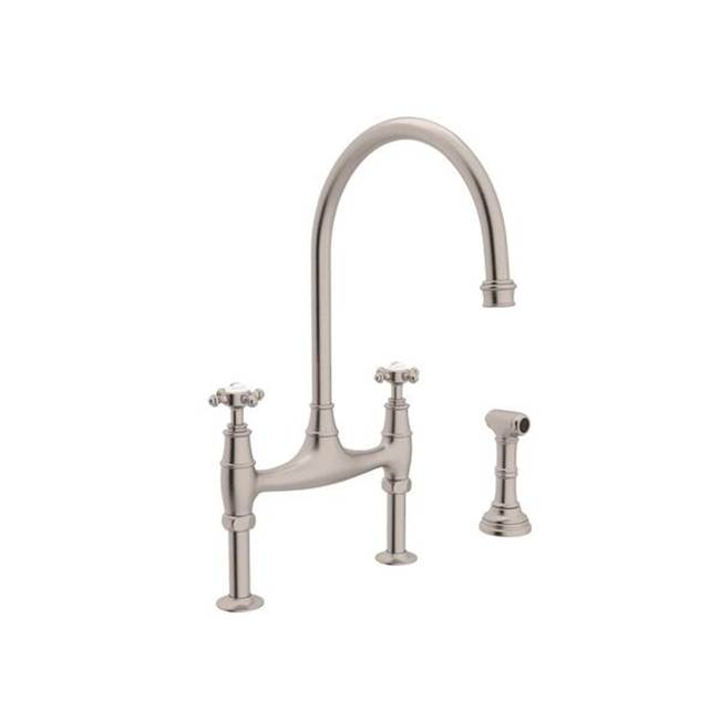 Rohl Bridge Kitchen Faucets item U.4718X-STN-2