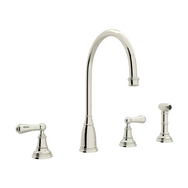 Rohl Deck Mount Kitchen Faucets item U.4736L-PN-2