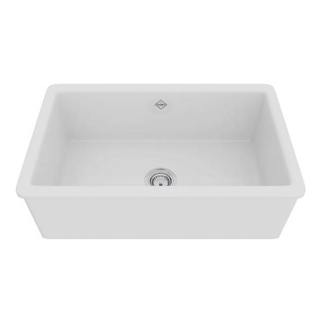 SPS Companies, Inc.RohlShaker™ 30'' Single Bowl Undermount Fireclay Kitchen Sink