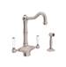 Rohl - A1679LPWSSTN-2 - Deck Mount Kitchen Faucets
