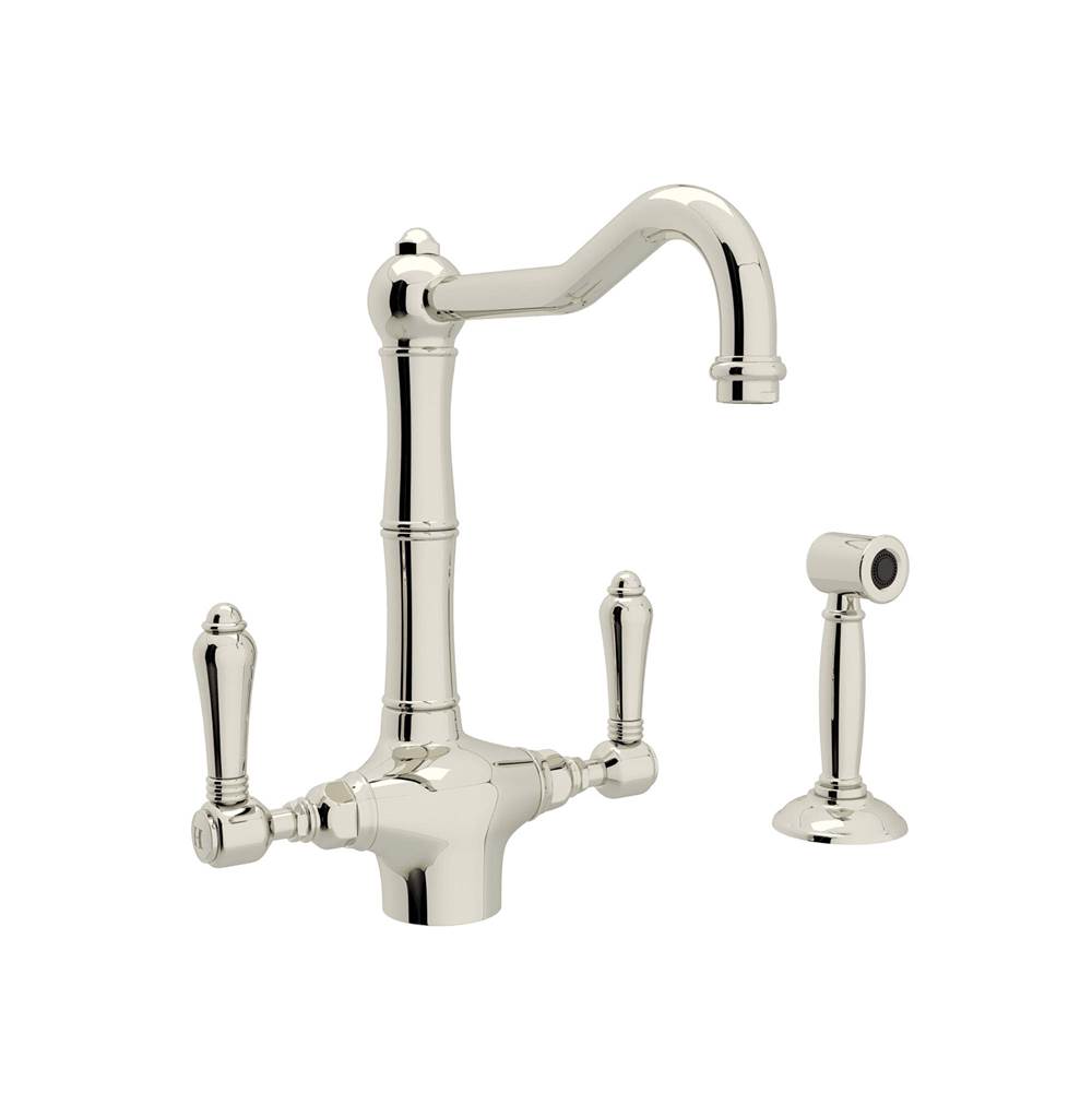 Rohl Deck Mount Kitchen Faucets item A1679LMWSPN-2