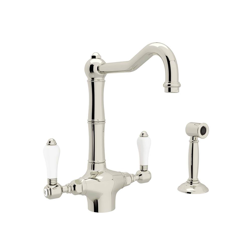 Rohl Deck Mount Kitchen Faucets item A1679LPWSPN-2