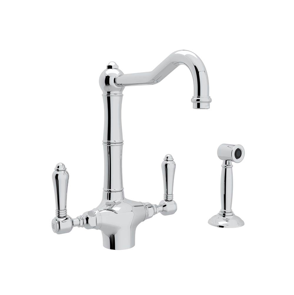SPS Companies, Inc.RohlAcqui® Two Handle Kitchen Faucet With Side Spray