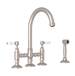 Rohl - A1461LPWSSTN-2 - Bridge Kitchen Faucets