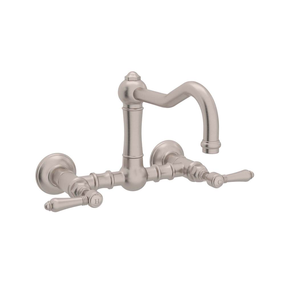 SPS Companies, Inc.RohlAcqui® Wall Mount Bridge Kitchen Faucet With Column Spout
