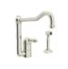 Rohl - A3608/11LMWSPN-2 - Deck Mount Kitchen Faucets