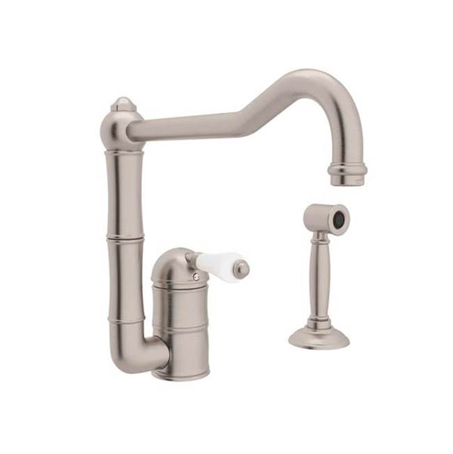 Rohl Deck Mount Kitchen Faucets item A3608/11LPWSSTN-2