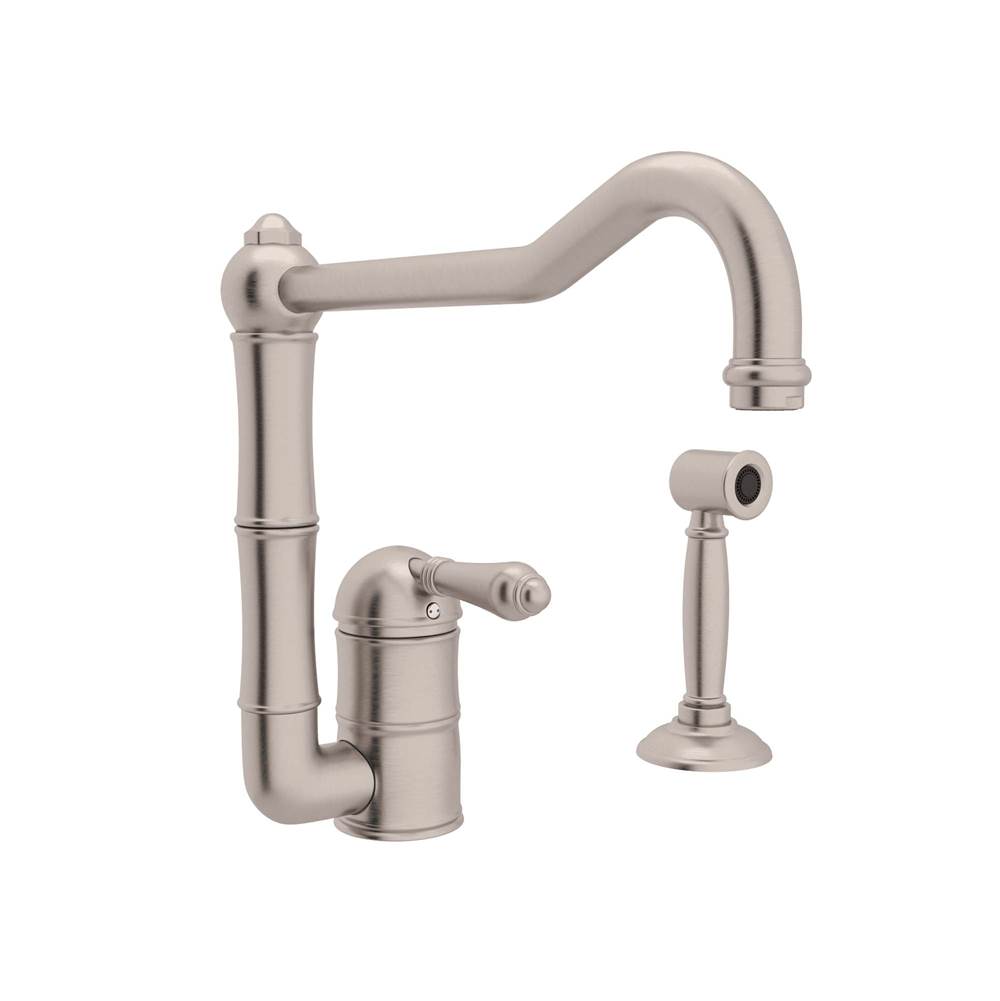 SPS Companies, Inc.RohlAcqui® Extended Spout Kitchen Faucet With Side Spray