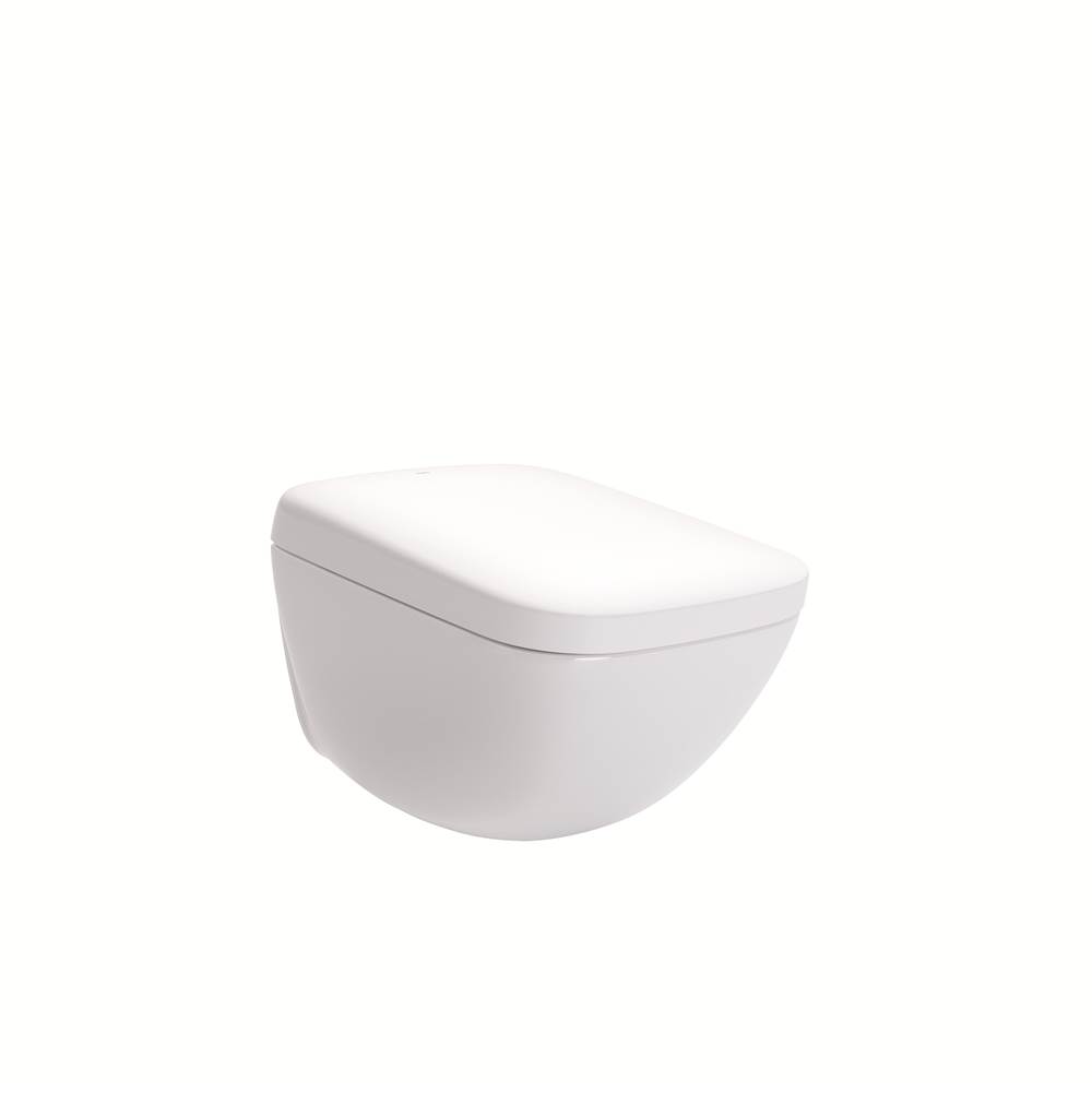 SPS Companies, Inc.TOTOTOTO® NEOREST® WX1™ Dual Flush 1.2 or 0.8 GPF Wall-Hung Toilet with Integrated Bidet Seat and eWater+®, Cotton White