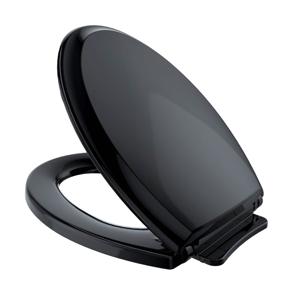 SPS Companies, Inc.TOTOToto® Guinevere® Softclose® Non Slamming, Slow Close Elongated Toilet Seat And Lid, Ebony