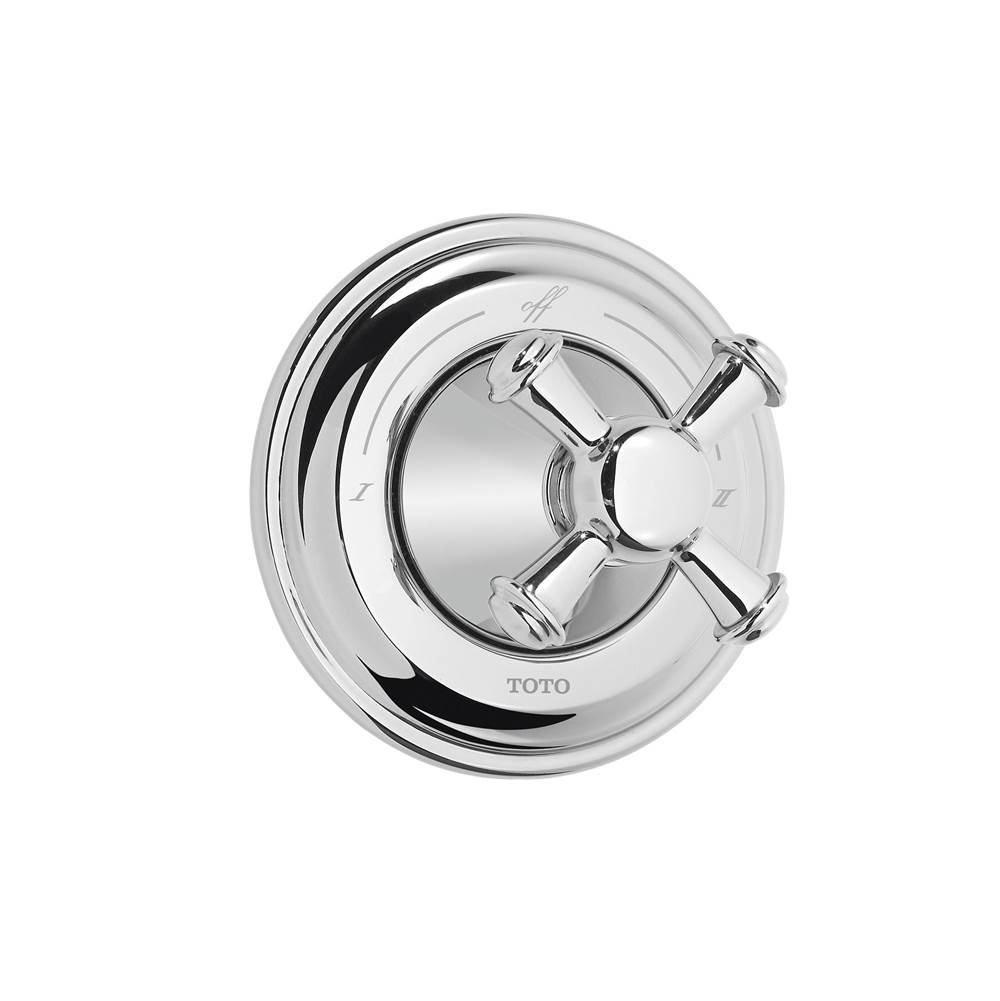 SPS Companies, Inc.TOTOToto® Vivian™ Cross Handle Two-Way Diverter Trim With Off, Polished Chrome