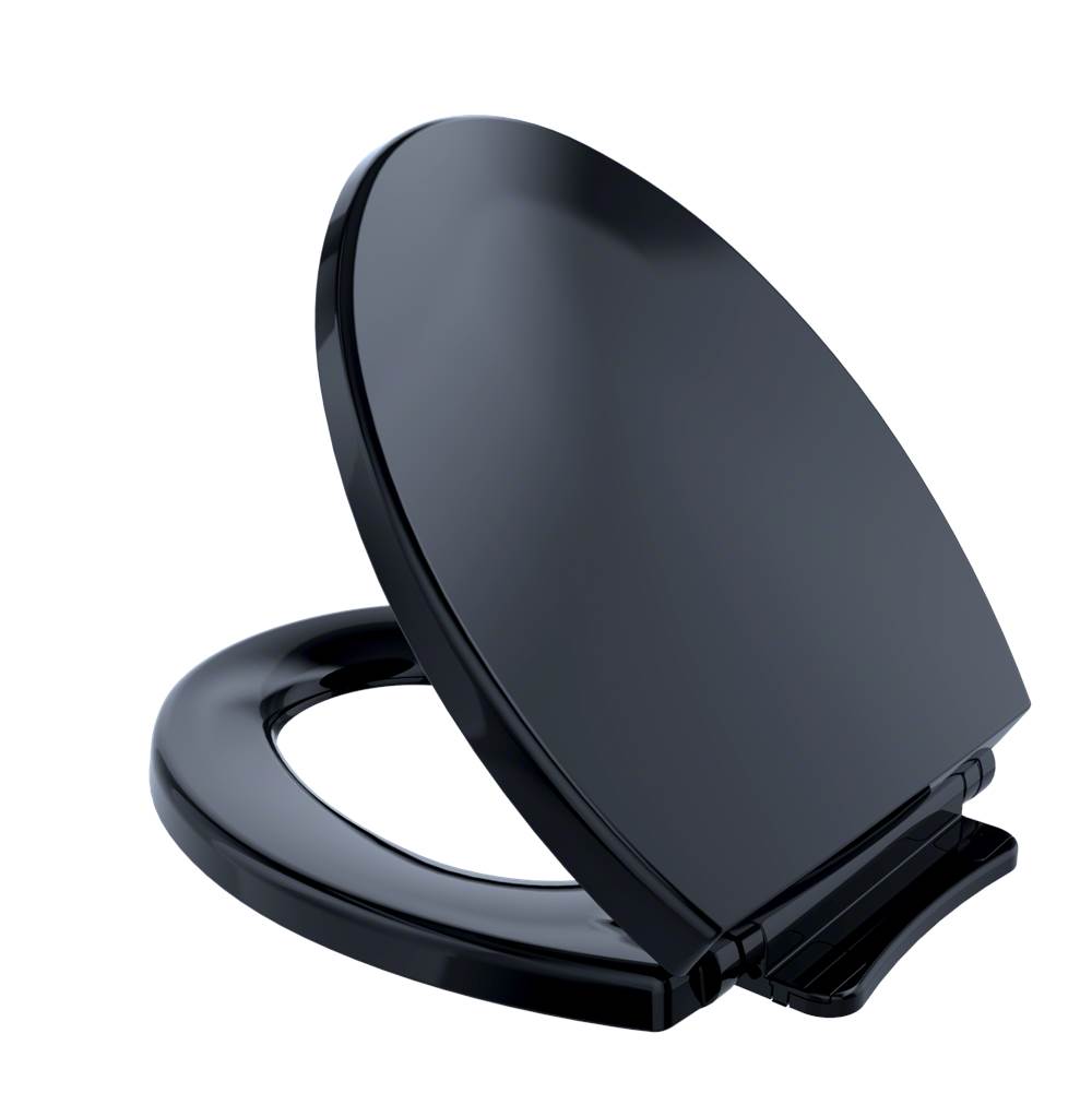 SPS Companies, Inc.TOTOToto® Softclose® Non Slamming, Slow Close Round Toilet Seat And Lid, Ebony
