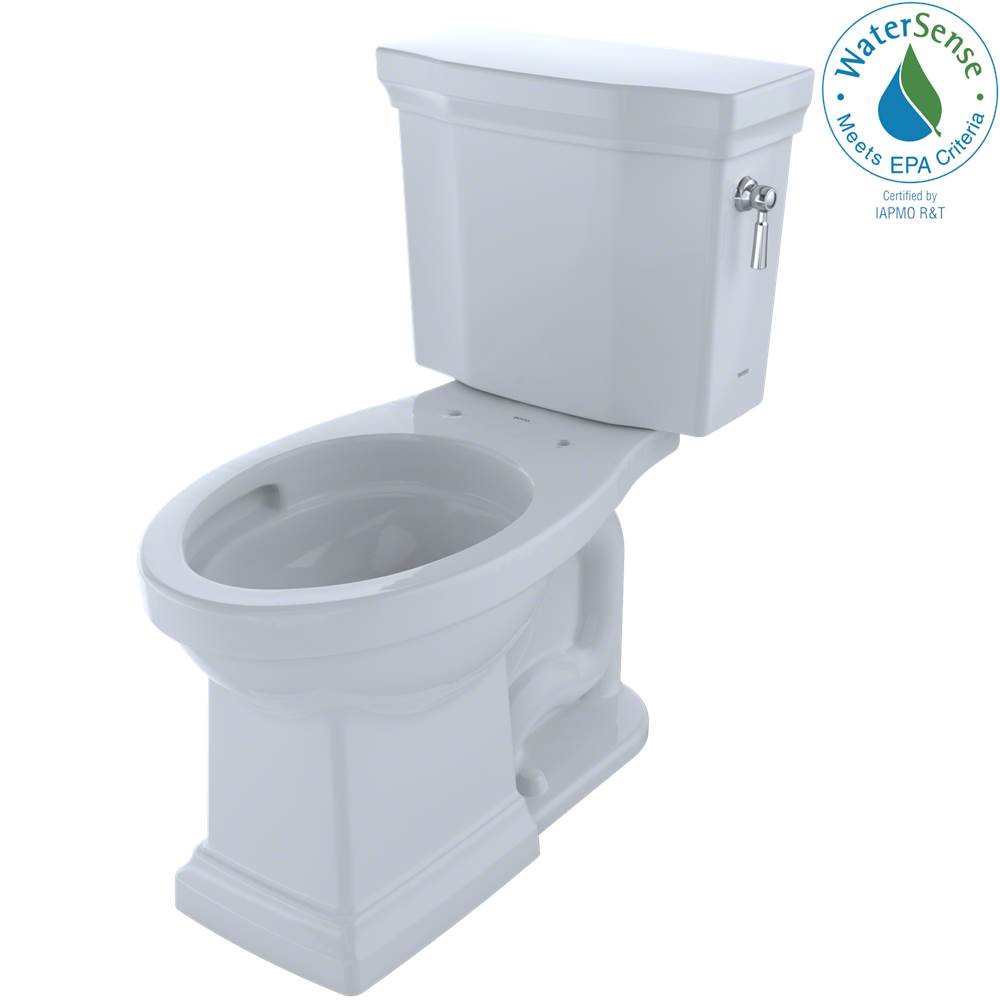 SPS Companies, Inc.TOTOToto® Promenade® II 1G® Two-Piece Elongated 1.0 Gpf Universal Height Toilet With Cefiontect And Right-Hand Trip Lever, Cotton White