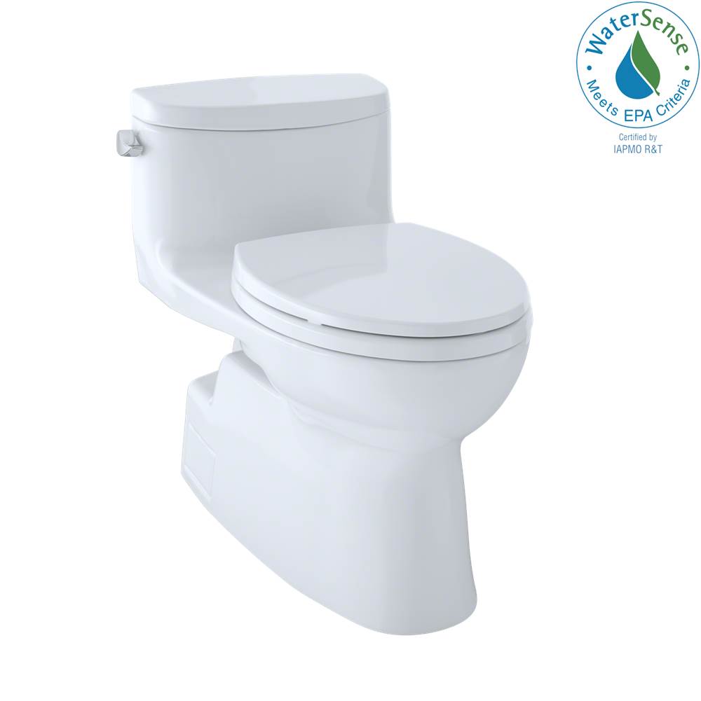 SPS Companies, Inc.TOTOCarolina® II One-Piece Elongated 1.28 GPF Universal Height Skirted Toilet with CEFIONTECT, Cotton White